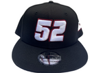 52 Hats Snapback Black/Maroon